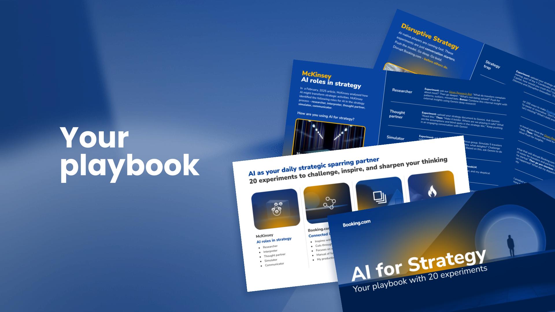 Booking.com Top 250 AI for Leaders — impression 3